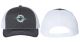 Adjustable Snap Back Trucker Cap - Charcoal/White - 112